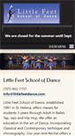 Mobile Screenshot of littlefeetdance.com